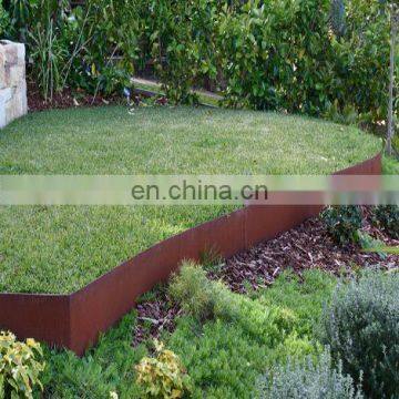 High Quality Corten Steel Garden Edging For Landscaping