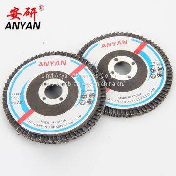 Sharpness T27 Calcined Alumina Flap Wheel for Stainless Steel Polishing photo-4