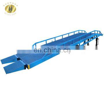 7LYQ Shandong SevenLift 10t truck mobile container adjustable loading dock used car parking ramp for sale