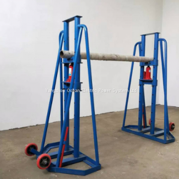 cable stand; hydraulic cable stand; hydraulic cable elevator