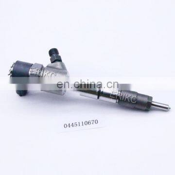 ERIKC fuel system injector 0445 110 670 vehicle fuel injection 1100200FA040, 0445110670 auto pump parts 0 445 110 670