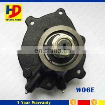 Diesel Engine W06E Water Pump For Hino Engine With Iron