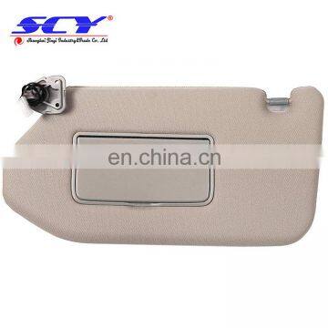 SCY New Left Car Sun Visor Suitable for NISSAN Pathfinder 2013-2018 964019PB0A 96401-9PB0A