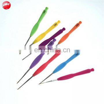Custom Knitting Needle With Rubber Handle Low Price Crochet Hook Set photo-5