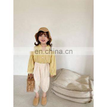 6184 Kids Clothes Spring Latest Fashion Baby Girl Comfortable Embroidered Blouse