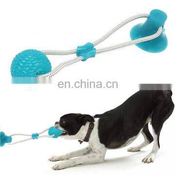 Interactive Chewing Biting Dog Toy Suction Cup Pet Molar Bite Ball Chew Toy photo-2