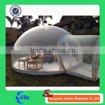 Best quality outdoor Champing Bubble Tent Clear Inflatable Lawn Tent