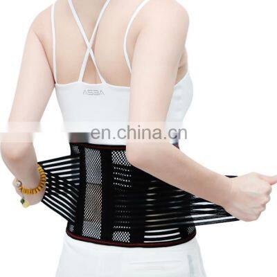 Waist Brace Waist Support Belt Unisex Adjustable Lumbar Lower Waist Back Support Brace Belt Strap