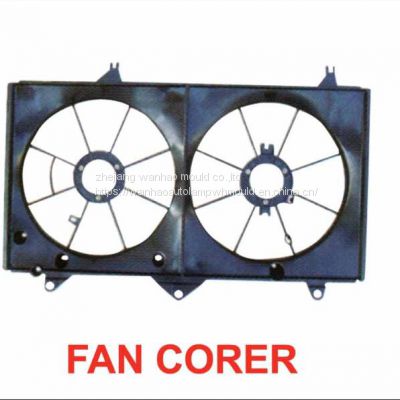 automobile fan frame Mould,Auto cold system mould,injection fan frame moulding,fan cover mould