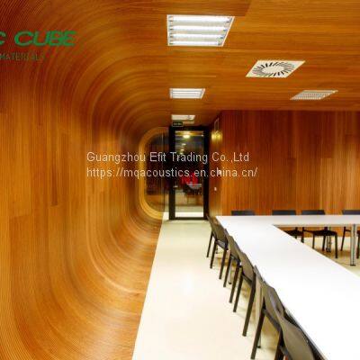 Curved Acoustic Panels