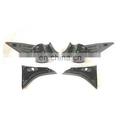 For 2017 2018 2019 Corolla SE/ XLE/ XSE Sedan Red Tail Light Inner Driver or Passenger photo-3