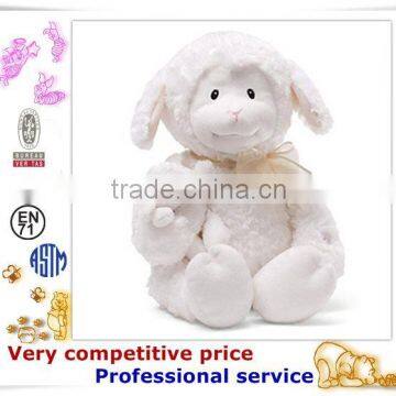 2015 Cute Plush Sheep Toys, handmade sheep plush toy