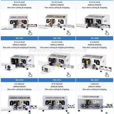 Automatic Wire Stripping Machine SWT508E Cable Stripping Cutting Machine for 0-8MM2 photo-2