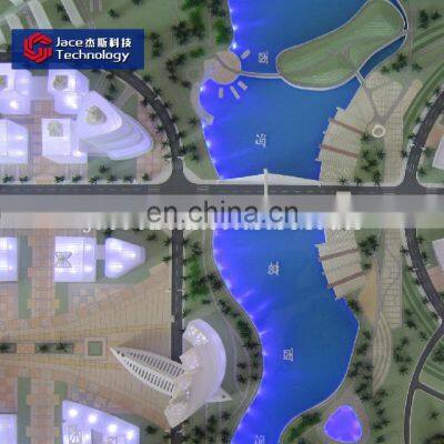 Professional Factory Sell Beautiful 3d Miniature Building Model Making Building Sand Table Model photo-4