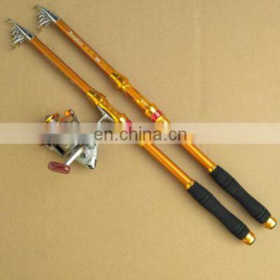 2.1M Complete Ultralight Carbon Fiber Carp Fishing Rod Kit Telescopic Fly Reel Combination Fishing Rod