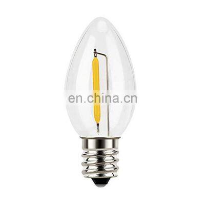 Wholesale 2700K Vintage Filament LED Bulb Mini Candle Light C7