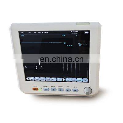 High quality 8 inch TFT screen vital signs patient monitor for hospital and clinic