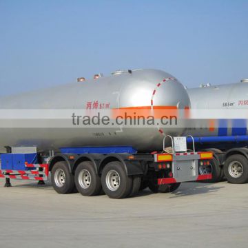 57cbm LPG gas trailer