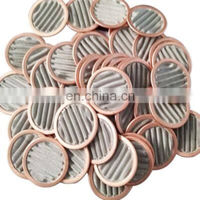 Pleated Spin Pack Screen Coated Copper Frame photo-3