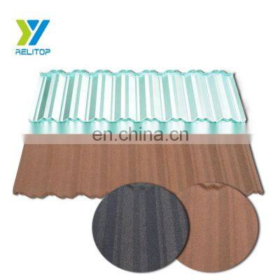 Construction Materials Stone Coated Metal Roofing Sheet/Sand Chip Roof Tile