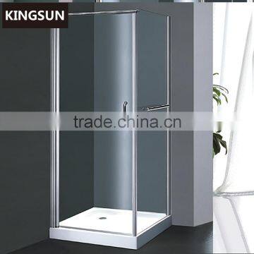 Simple Design Square Shape Russian Glass Shower Enclosure Shower Cabin