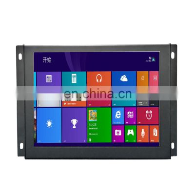 Industrial Metal Case Open frame Display Portable LCD Computer Monitor 8 inch