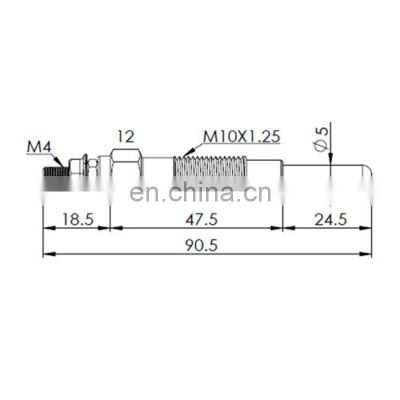 8.5 V PN-133 Diesel Glow Plug for Nissan PULSAR AD VAN SUNNY