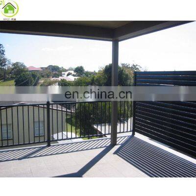 Used for backyard black aluminum fence for sale