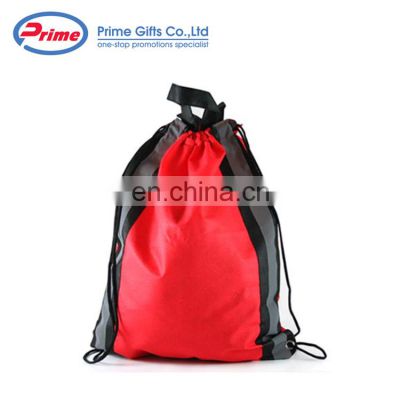 Hot Sale School Kids Drawstring Backpack Non Woven Drawstring Bag