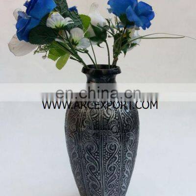 Aluminum Smooth Shiny Finished Flower Pot