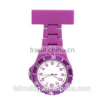 Round Face Rubber Fob Nurse Watch With Multiple Colors, Pin Nurse Watch, Plastic Nurse Watch Quality Choice photo-4