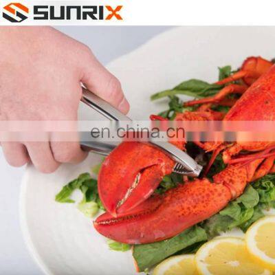 Stainless Steel Seafood Serving Set, Kitchen Seafood Cracker Tool, Crab Sheller photo-4