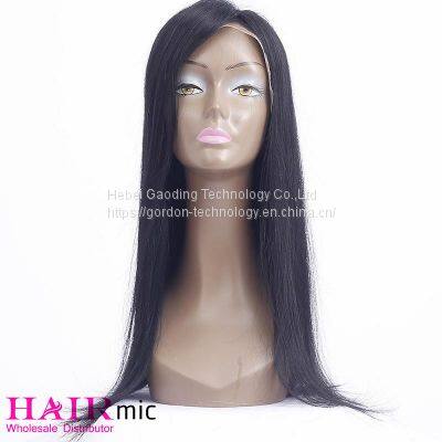 Natrual Color Long Straight Human Hair Wig