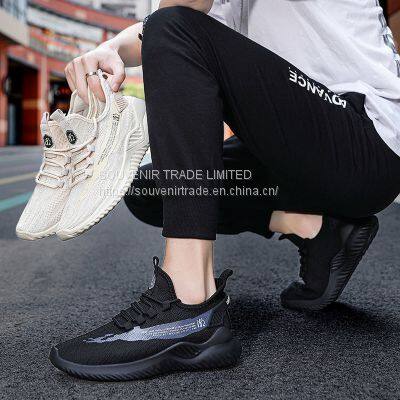2022 Men's shoes Korean fashion sports leisure running fashion cloth shoes shoes for men sneakers for men
