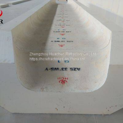 High Quality Fused Cast 1681 AZS Glass Melting Furnace photo-5