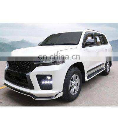 Hot sale ABS Body Kits for Land Cruiser 2016 2017 2018 2019 2020 Land Cruiser LC200 Front and Rear Bumper Guard