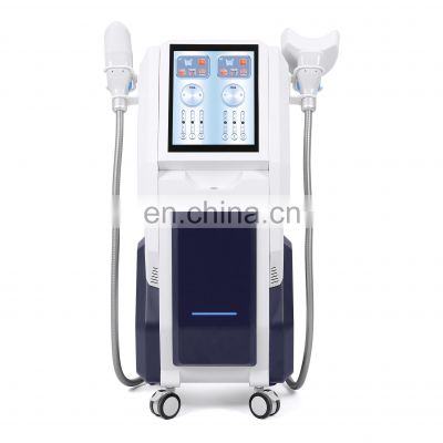 Body Contouring Line Fat Removal Slimming Cavitation Vacuum Fat Freezing Cold Feeling 2 handles Fat Removal Equipment