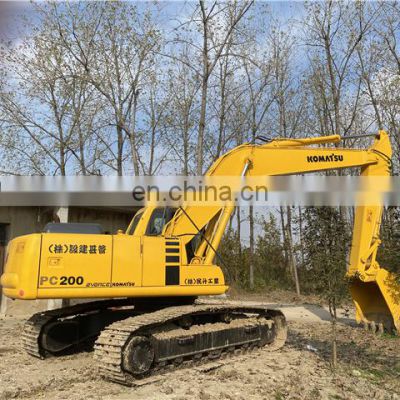 komatsu construction machine for digging mining work komatsu pc200