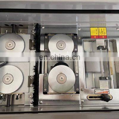 UK5 Semi Automatic Hot Thermal Glue Spine Book Binder, Hotmelt Eva Glue Notebook Binding Machine