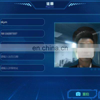 Skin Monitoring and Skin Management System Blue New Fashion Portable High Frequency Touch Screen & Handle Switch for Commercial photo-3