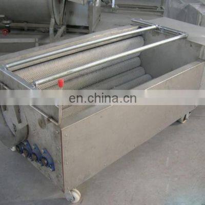 Big Capacity Brush Washing Machine Potato Carrot Ginger Peeling Machine photo-3