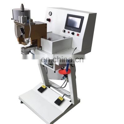 High quality four-claw nail riveting machine/pearl punching machine