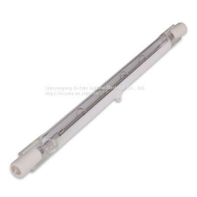 White Plated Infrared Lamp 380v 1800w Shortwave Infrared Lamp for Drying Paint photo-2