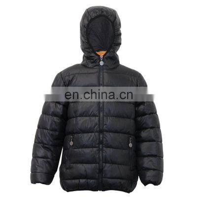 Custom Design Fashion Hot Selling Padded Quilted Puffer Jacket Men Black Winter Puffer Jacket photo-5