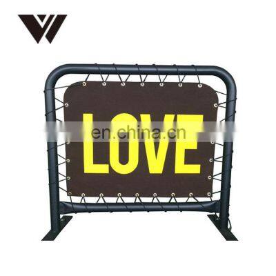 WELDON Hot Sale Cafe Breeze Barriers /Wind/advertising Barrier With Banner for Advertising photo-4