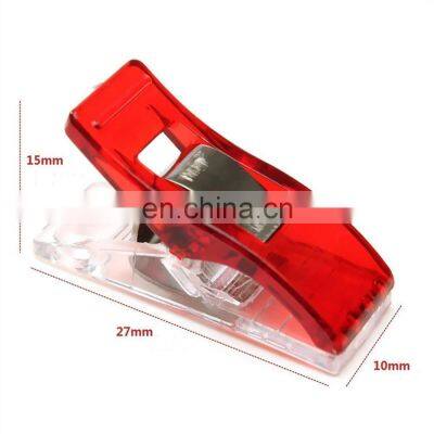 Job Foot Case Multicolor Plastic Clips Hemming Sewing Tools Sewing Accessories photo-4