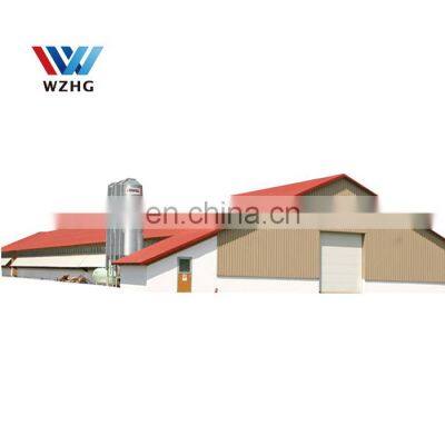 Steel Structure Construction Design Poultry Farming For Pig Shed photo-3
