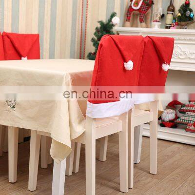 Best Quality Selling 2022 Soft Feel Non Woven Dining Home Decor Christmas Chair Covers photo-4