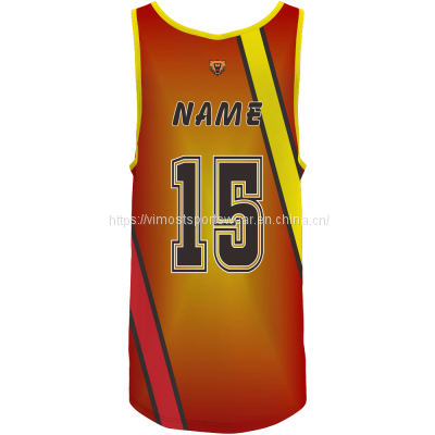 Custom Basketball Jersey Made With Dye Sublimation From the Best Factory photo-2