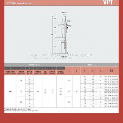 NBR Vaccum Suction Cup Vacuum Sucker Vacuum System Accessories With Connector and Spring Plungers photo-4